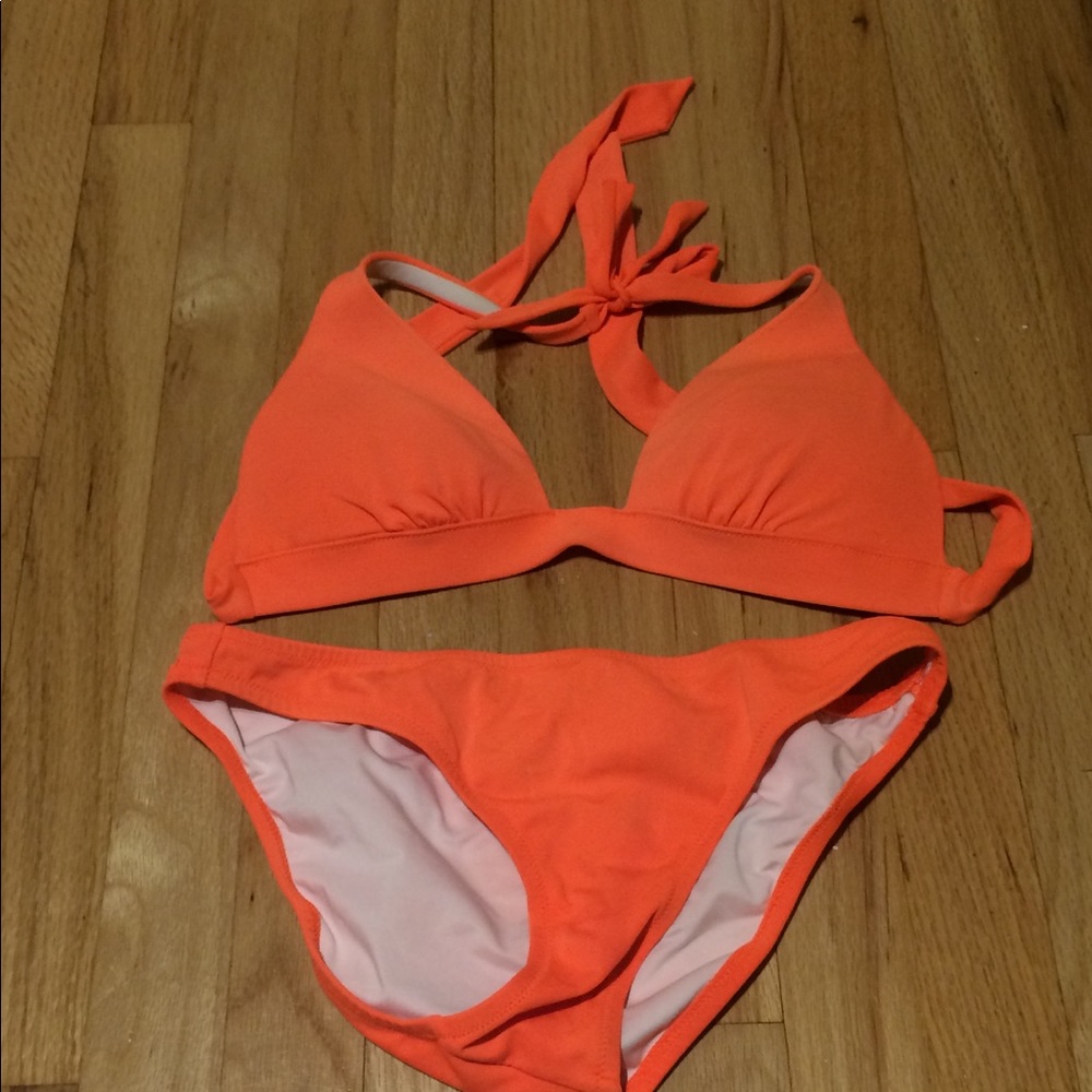 Vs Orange Swimsuit